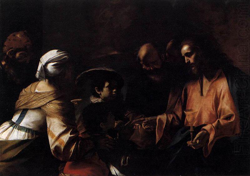 Mattia Preti A Mother Entrusting Her Sons to Christ, china oil painting image